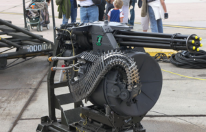 M61 Vulcan on display outside