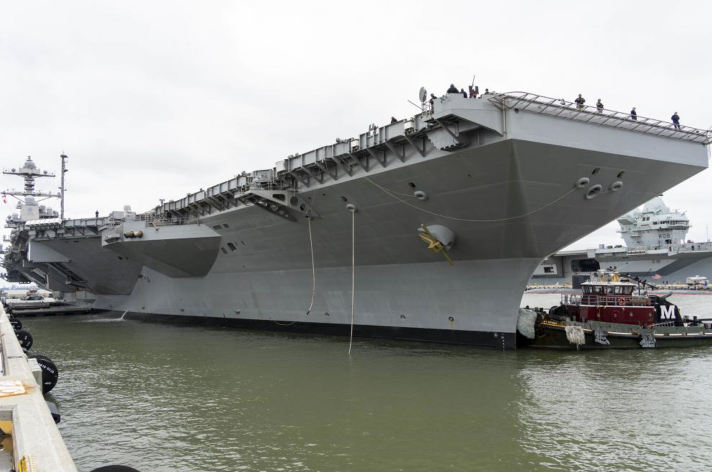 USS Gerald R. Ford (CVN-78) Embarks On First Deployment | War History ...