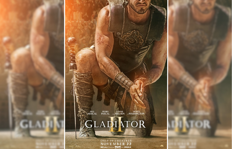 Promotional poster for 'Gladiator II'