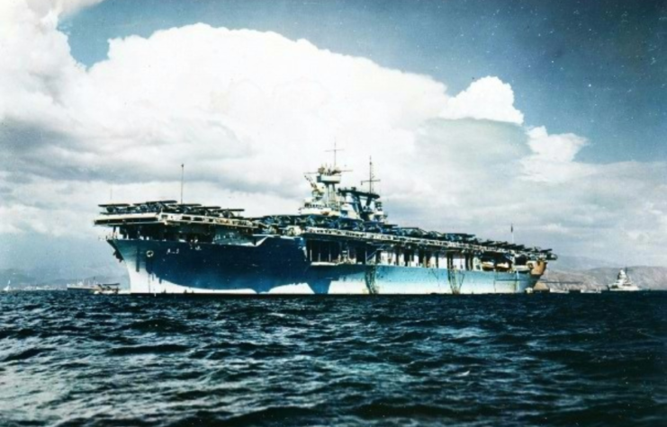 USS Yorktown (CV-5) at sea