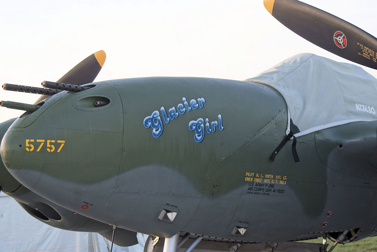 The P-38F Lightning ‘Glacier Girl’ Was Buried Beneath The Ice For 50 ...