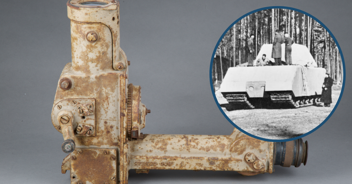 The Tank Museum Puts Rare Maus Tank Optical Sight On Display | War ...