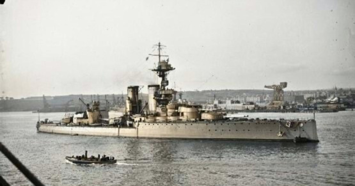 HMS Centurion (1911): The British Dreadnought That Saw Action At ...