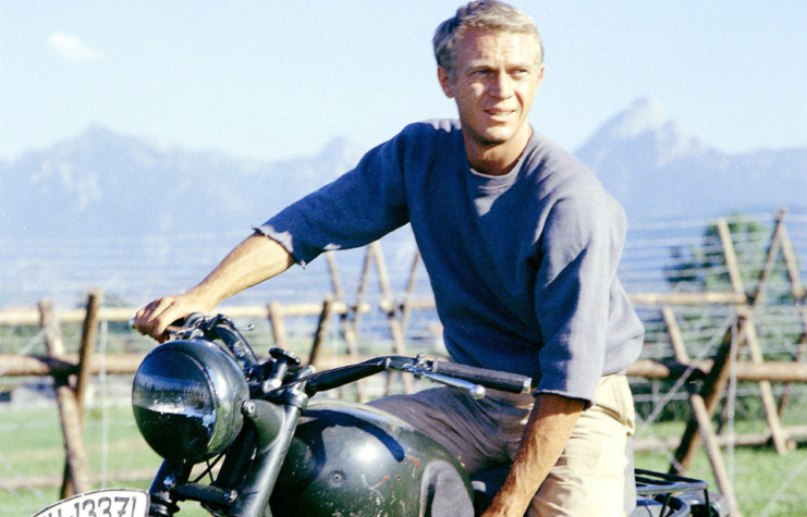 Steve McQueen as Capt. Virgil "The Cooler King" Hilts in 'The Great Escape'