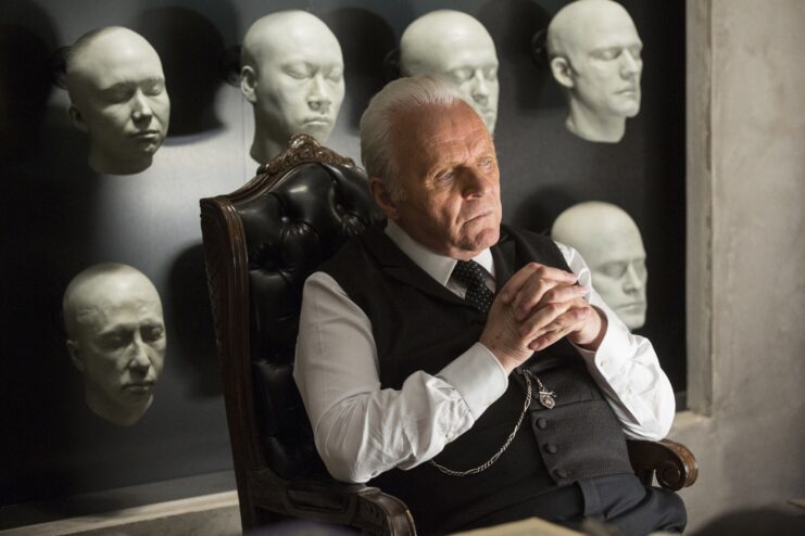 Anthony Hopkins as Dr. Robert Ford in 'Westworld'