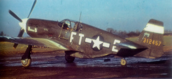  North American P-51B-1-NA Mustang.