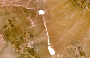 Satellite image of Tonopah Test Range (TTR), better known as "Area 52"