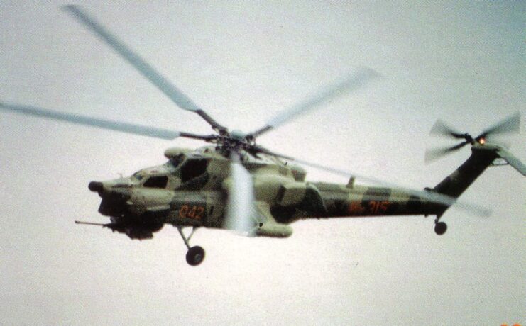 Mil Mi-28 Havoc in flight