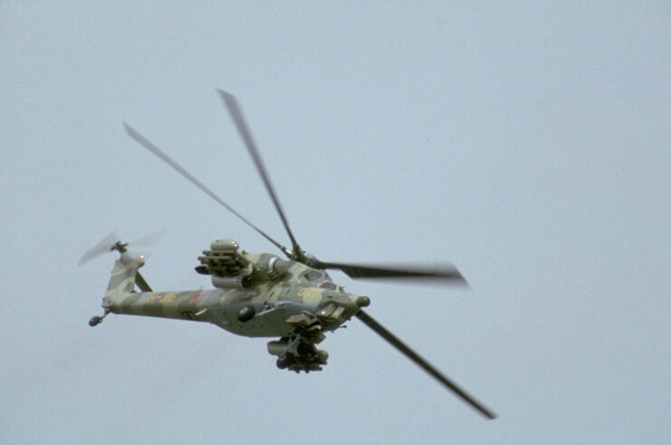 Mil Mi-28 Havoc in flight