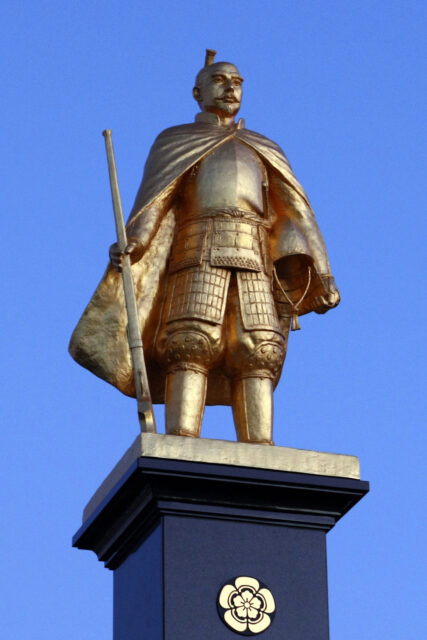 Statue of Oda Nobunaga in Japan. 