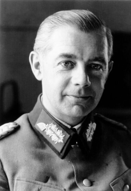 Military portrait of Walther Wenck