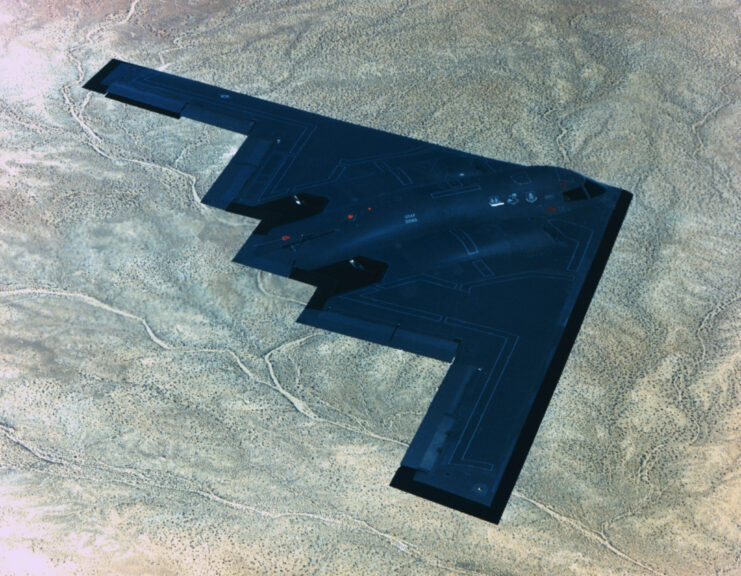 B-2 Spirit in flight. 