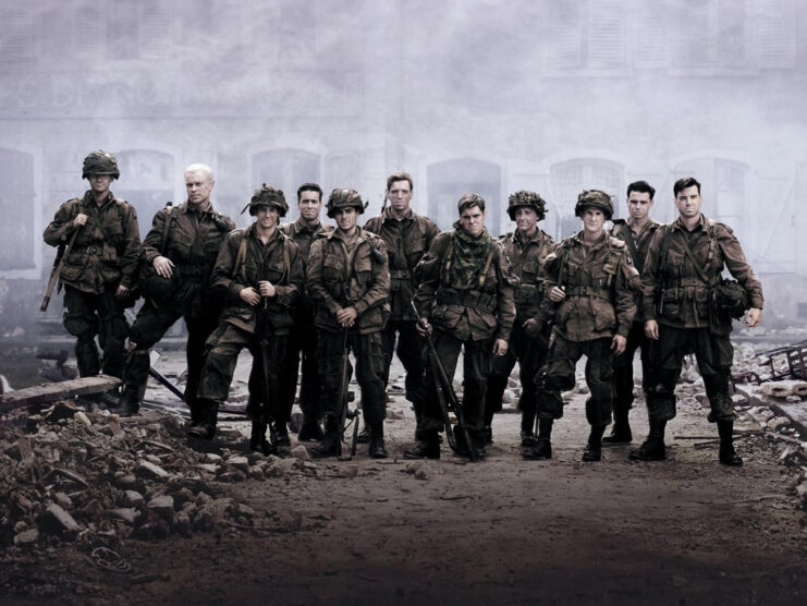 Promotional still for 'Band of Brothers'