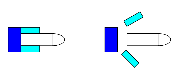 Diagram of the base sabot. 