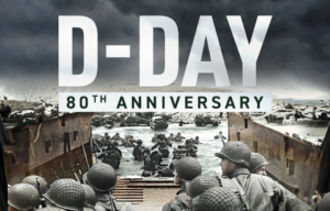 Promotional art for 'D-Day 80th Anniversary'