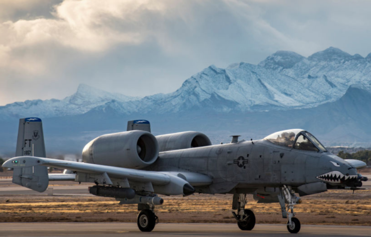 Fairchild Republic A-10C Thunderbolt II parked on a runway