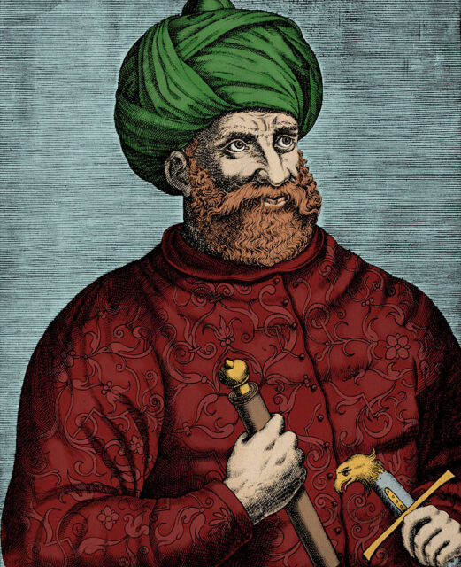Portrait of Hayreddin Barbarossa