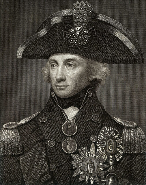 Military portrait of Horatio Nelson