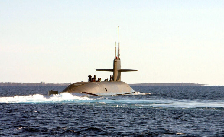 USS Florida (SSGN-728) at sea