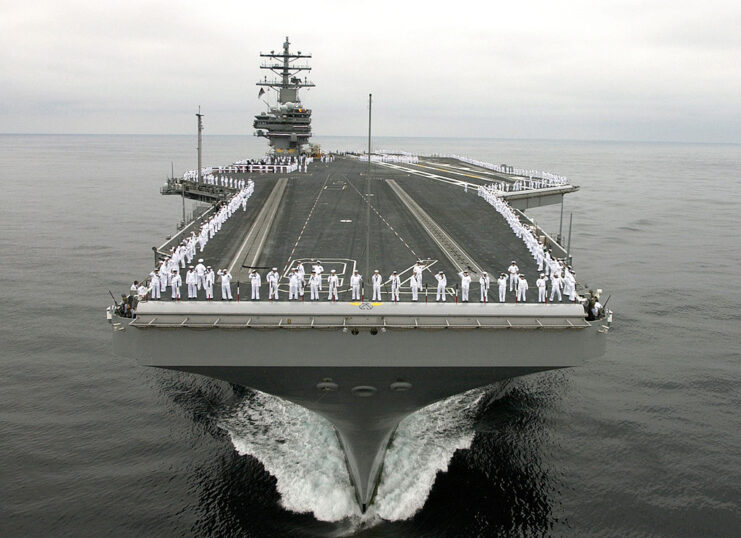 USS Ronald Reagan (CVN-76) at sea