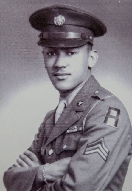 Military portrait of Waverly Woodson