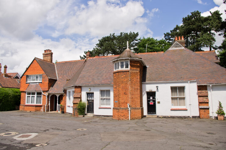 One of the cottages at Bletchley Park.