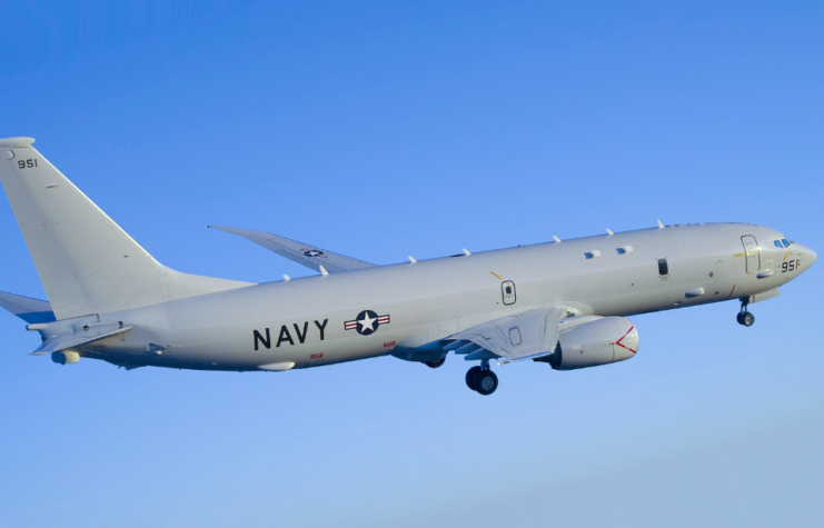 Boeing P-8A Poseidon in flight