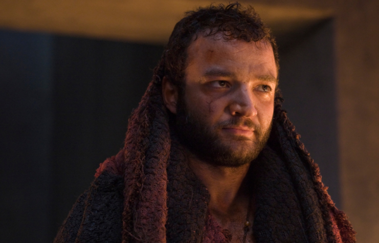 Nick Tarabay as Ashur in 'Spartacus: Blood and Sand'