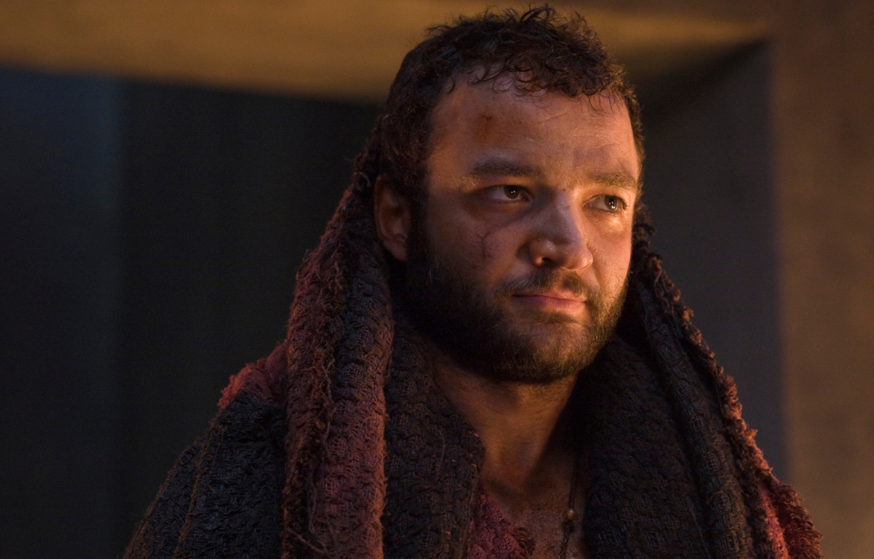 Nick Tarabay as Ashur in 'Spartacus: Blood and Sand'