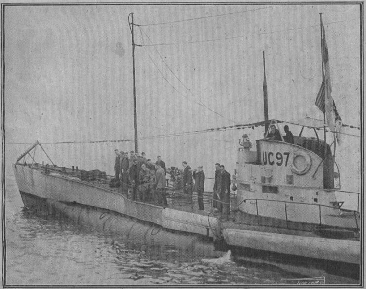 The German U Boat UC 97.