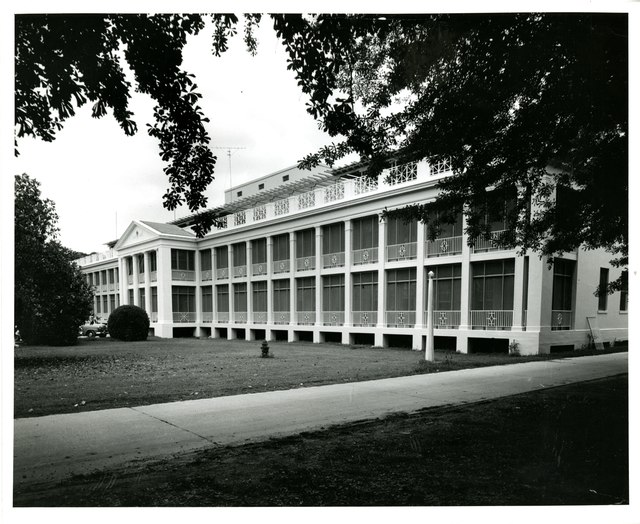 Exterior of the Carville National Leprosarium