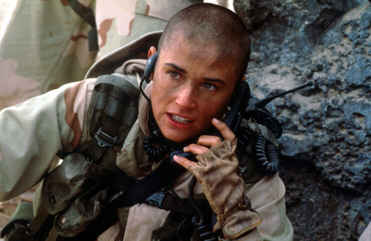 Demi Moore in 'G.I. Jane.'