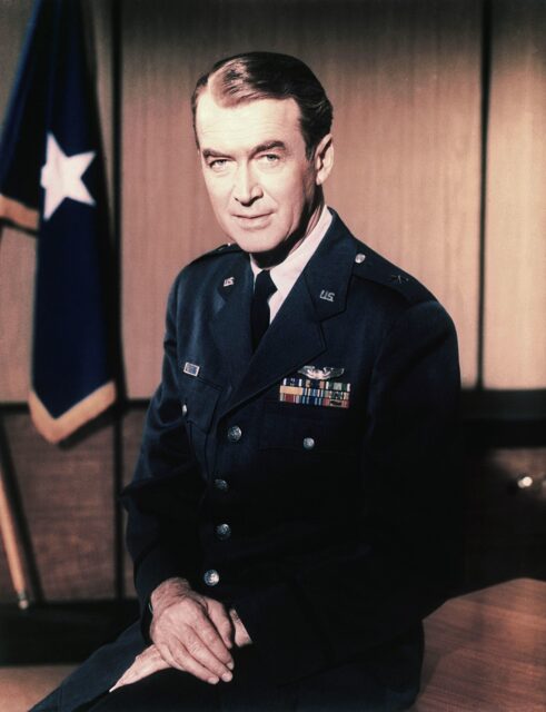 Military portrait of James "Jimmy" Stewart