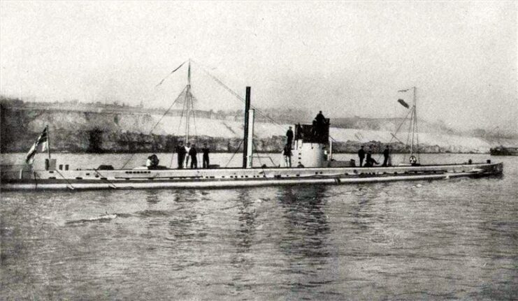 SM U-9 at sea