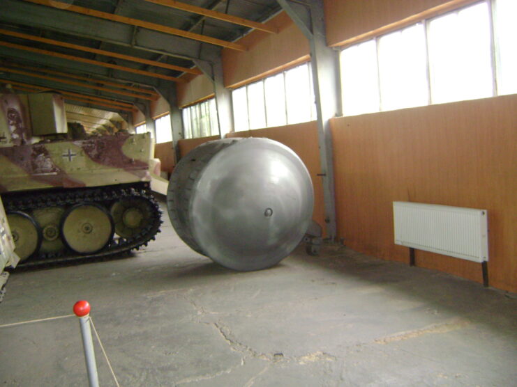  Kugelpanzer in the Kubinka Tank Museum.