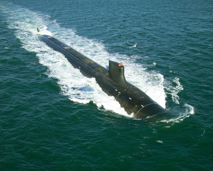 USS Jimmy Carter (SSN-23) at sea