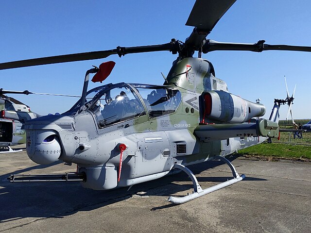 Bell AH-1Z Viper parked on the tarmac