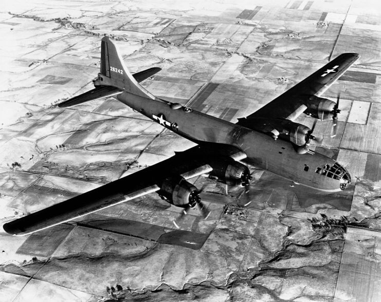 Boeing B-29 Superfortress in flight