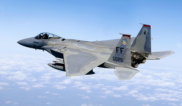 McDonnell Douglas F-15 Eagle in flight