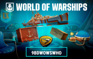 Graphic featuring various objects seen in 'World of Warships'