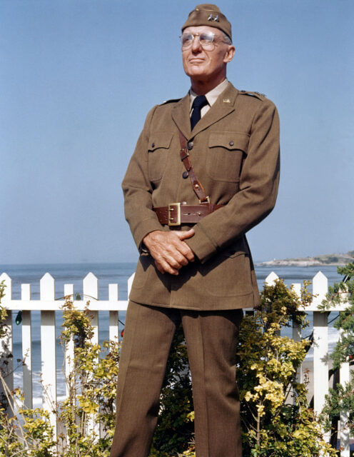 Robert Stack as Maj. Gen. Joseph W. Stilwell in '1941'