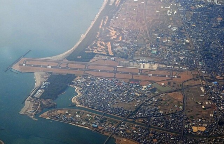 Aerial view of Miyazaki Airport