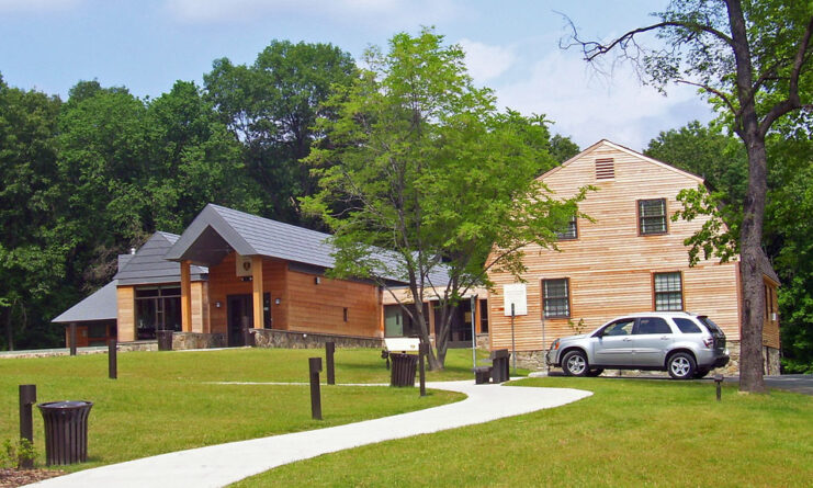 Exterior of the National Purple Heart Hall of Honor