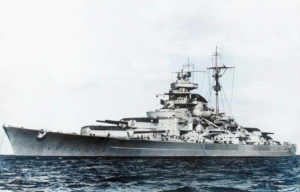 Tirpitz at sea