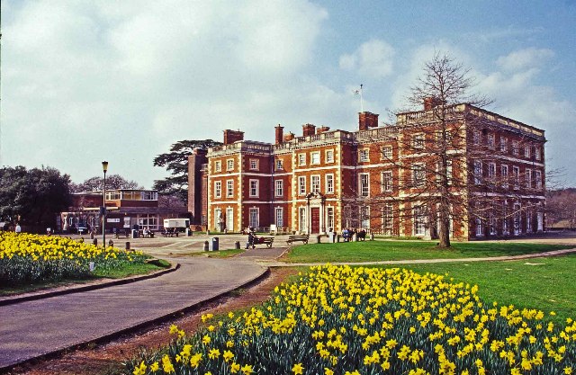 Exterior of the mansion at Trent Park