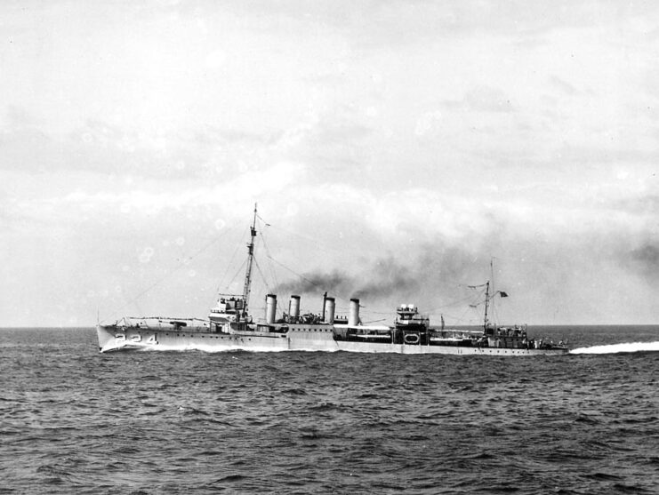 USS Stewart (DD-224) at sea