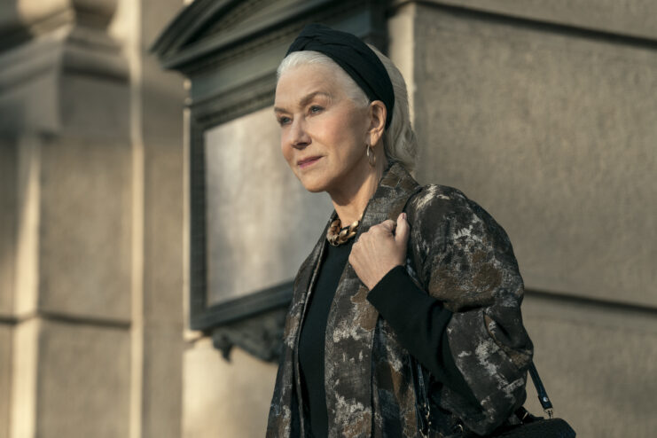 Helen Mirren as Grandmère in 'White Bird'