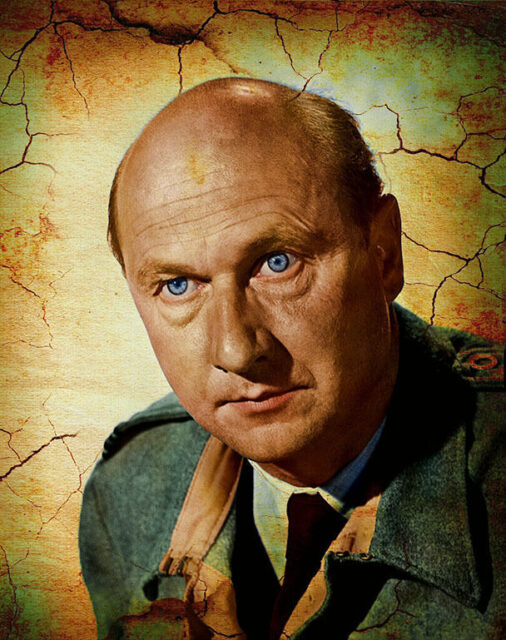 Promotional image of Donald Pleasence for 'The Great Escape'