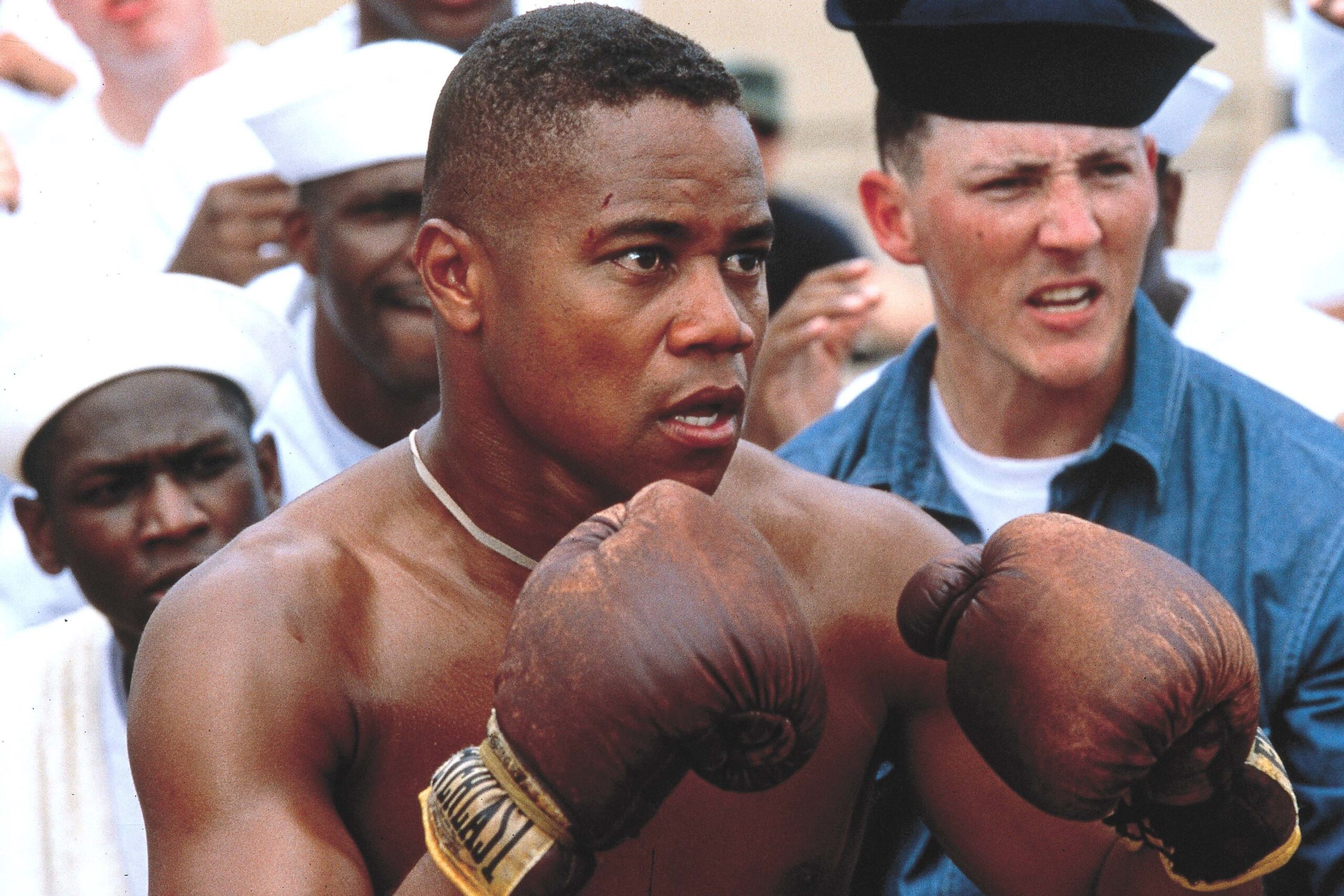 Cuba Gooding Jr. as Dorie Miller in 'Pearl Harbor.'