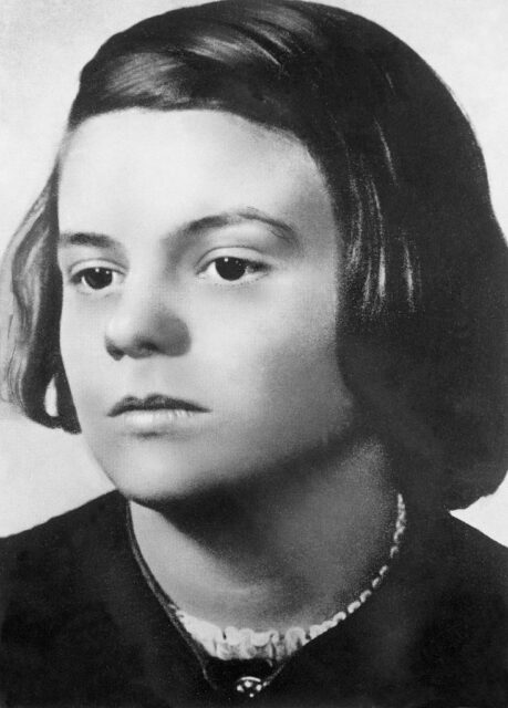 Portrait of Sophie Scholl